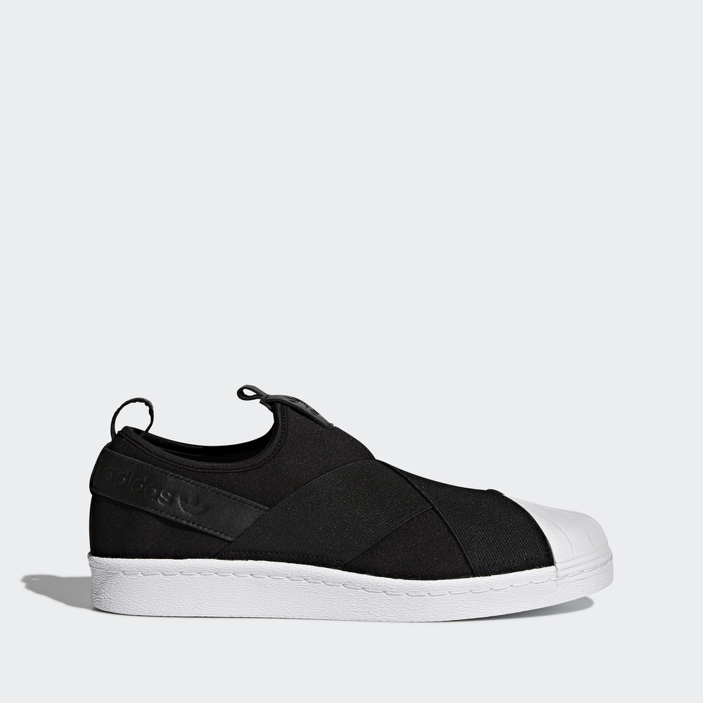 Adidas Superstar Slip-on - Originals γυναικεια - Μαυρα,Μέγεθος: EU 36 – 54 2/3 (207FIWYU)